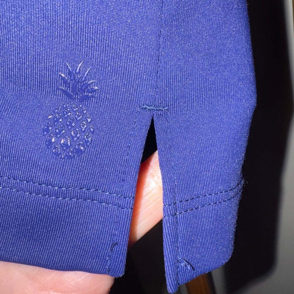 EUC TOMMY BAHAMA SZ XL AUBREY ISLAND ZONE SKORT SKIRT NAVY BLUE ATHLEISURE WEAR - Picture 5 of 11